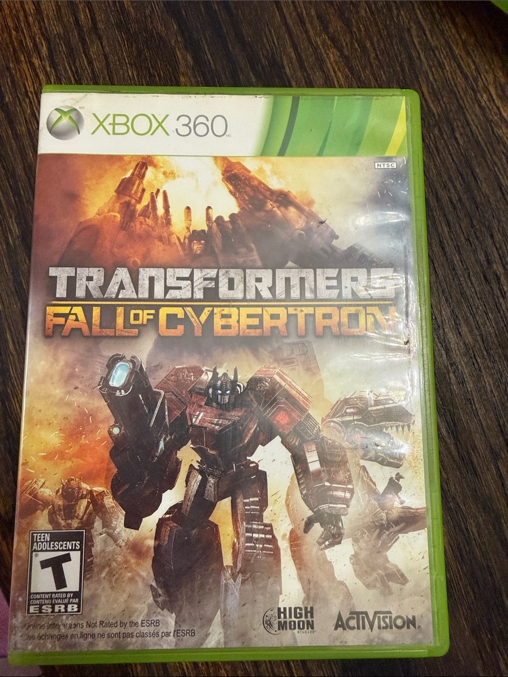 Transformers: Fall of Cybertron - Green Case